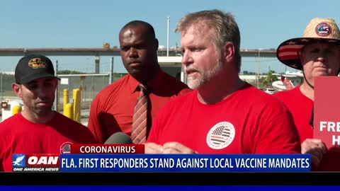 Fla. first responders stand against local vaccine mandates