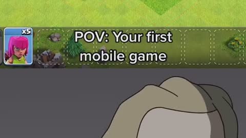 POV: your first mobile game