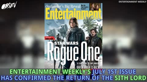 Darth Vader Confirmed For Star Wars: Rogue One