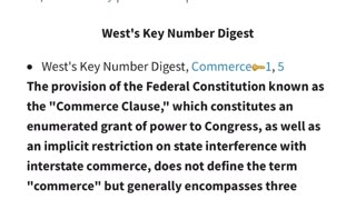 What is commerce? A loosely defined word!