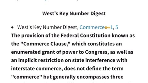 What is commerce? A loosely defined word!