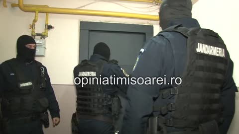 Illegal Migrants arrested while they sleep in Timisoara: Romania by the special forces