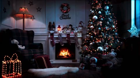 Relaxing Christmas Guitar | Christian Christmas |Classic Traditional Holiday Music | Fireplace