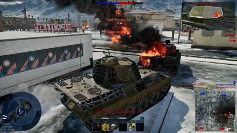 Intense Realistic Tank Battles (Highlights) | War Thunder | PC Game | "4K"| 60FPS