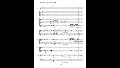 Claude Debussy – La plus que lent (Saxophone Choir + Piccolo, 2 Flutes & Contrabassoon)