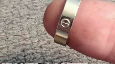 Fake Cartier Ring Found 💍