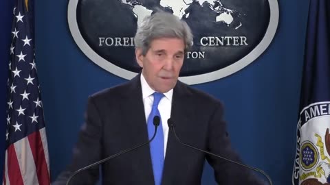 John Kerry: People Would Feel Better About The Ukraine War If Russia Decreased It's Carbon Footprint