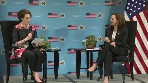 US Vice President Kamala Harris attends town hall on women empowerment