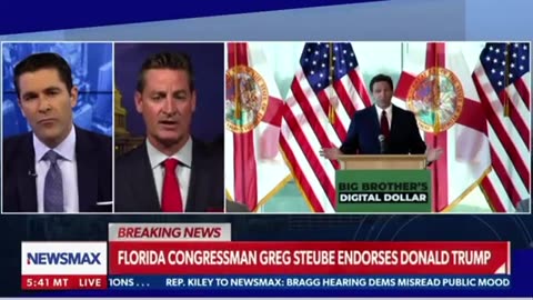 BREAKING: Florida Congressman Greg Steube endorses Donald Trump for President!