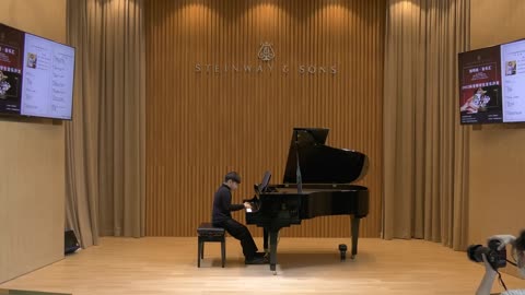Front view Anna Lam's 2022 Autumn Recital Beethoven "Appassionata" Piano Sonata No. 23 in F minor