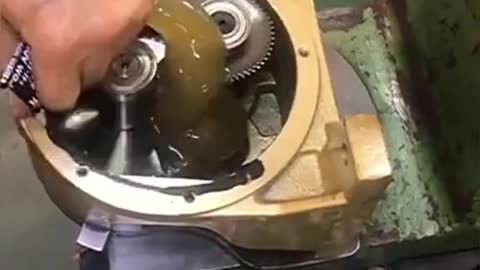 Process of mechanic assembling mechanical parts