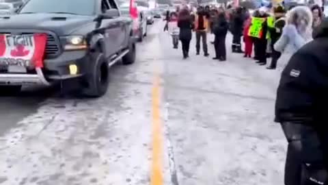 Media Caught Trying to Cover Up Massive Trucker Protest in Canada