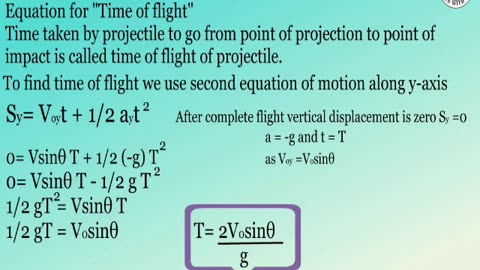 Projectile Motion/ Class 11 Physics