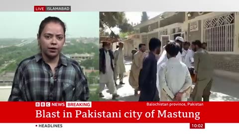 BOMB BLAST IN PAKISTAN