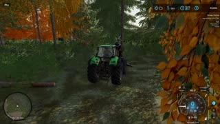 Farming Simulator 22 | Eastern North Carolina | Timelapse # 50 | Clearing trees on new piece of land