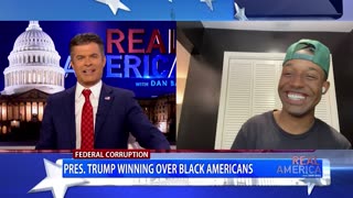 REAL AMERICA -- Dan Ball W/ Joel Patrick, Black Voters Support Trump Overwhelmingly, 4/11/24