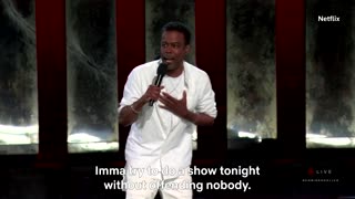 Chris Rock hits stage a year after Oscars slap