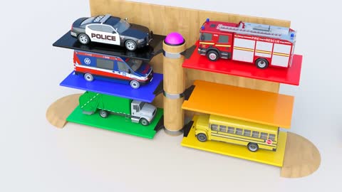 Magic Train fot Children | Vehicles - Cartoon Videos | Toy Trucks for Kids Toddlers-19