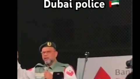 Dubai police taking abou Pakistani driver.