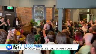 Daniel Andrews Secures Third Term As Victorian Premier 10 News First