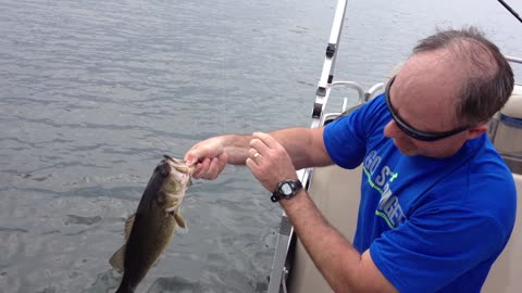 Bass Fishing on Lake Minnetonka for the kids