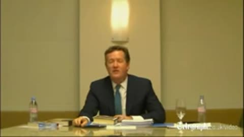 PIERS MORGAN UNDER OATH : PHONE HACKING #LevensonEnquiry