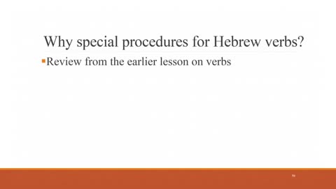 Session 18: What Do You Mean? – Hebrew Word Studies