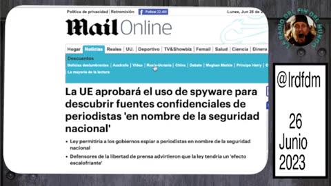 Tirar a Putin $6 billones -democraticamente espiando periodistas @lrdfdm 26.6.2023