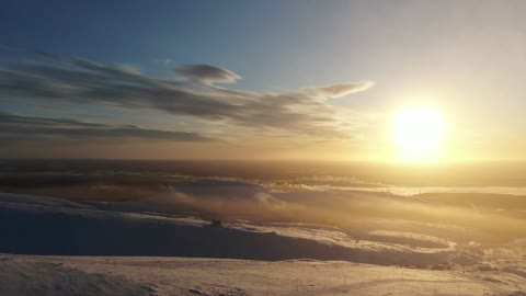 Russia, Kirovsk, Murmansk region. BigWood.