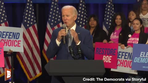 Joe Biden Promises to Codify Roe v. Wade After Midterm Elections