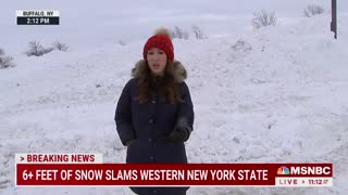 Over Six Feet Of Snow Slams Western New York, Two Reported Dead From 'Cardiac Arrest'