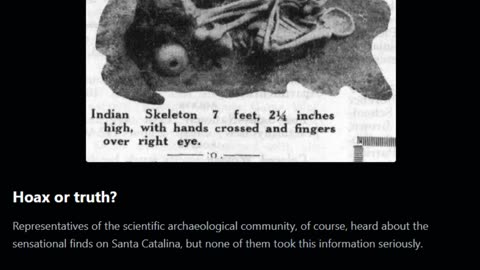 The Mysterious Fair-Skinned, Blue-Eyed Giants Of Catalina Island