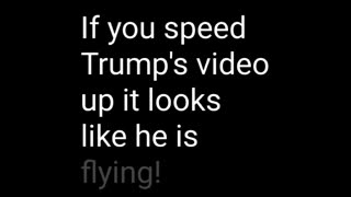 Flying Trump?