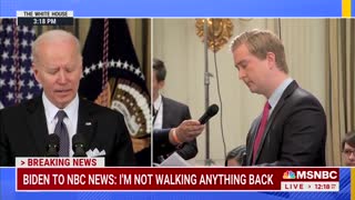 Peter Doocy Confronts Biden At Rare Press Conference