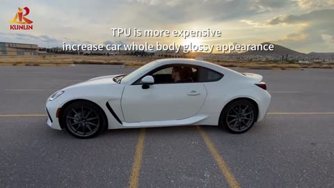 Identify car TPU and TPH difference by Kunlin paint protection film factory
