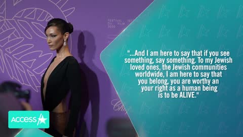 Bella Hadid Slams Antisemitism After Kanye West's Posts