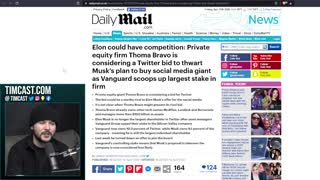 Elon Musk Twitter Takeover EXPOSED CROOKED Dealing, Firm To OUTBID Musk As Establishment PANICS