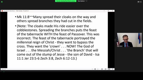 Ephesians 5:3 & Palm Sunday 24 March 2024