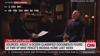 Mike Pence Flashback- Says He DID NOT Take Classified Documents- August 2022– Mikey Lied!