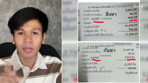 ใครเจอบ้าง? ใช้ไฟเท่าเดิม แต่จ่ายแพงขึ้น | Thainews - ไทยนิวส์