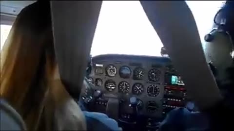 Jenna's 1st flight lesson