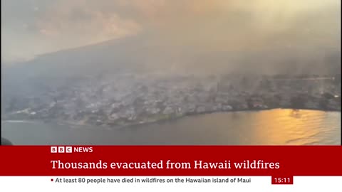 Hawaii wildfires: At least 80 killed in Maui - BBC NEWS