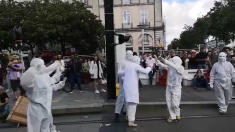 Juillet 2021_Nantes manifestation contre le pass sanitaire