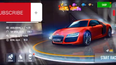 Playing Asphalt 8 in 2024#bass boosted songs hacker