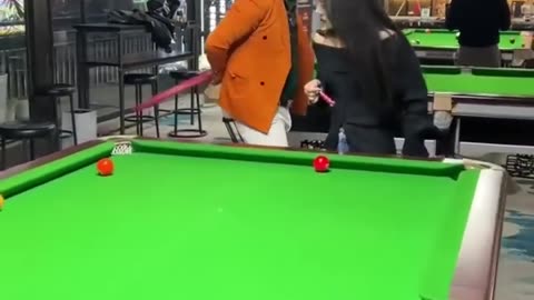 Master of Pool Game || Chinese Funny Video