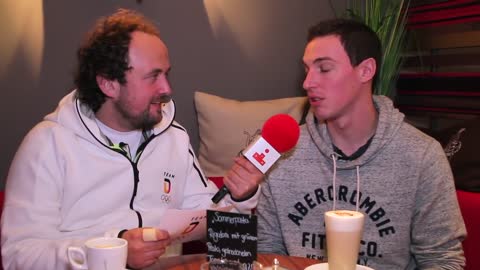 "Bier oder Wein?"🍺 Entweder-oder mit Bruno Massot | Team Deutschland | Pyeongchang 2018