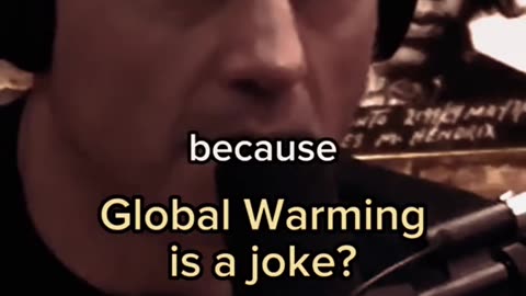 Global Warming is a joke