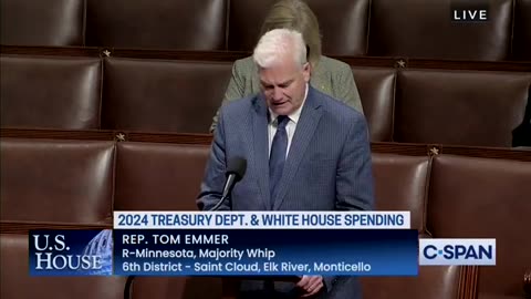 House Majority Whip, Tom Emmer "Gary Gensler has Proven himself to be ineffective and incompetent!"