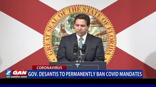 Gov. DeSantis to permanently ban COVID mandates