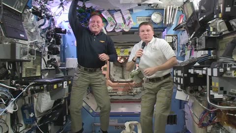 Happy New Year from the International Space Station